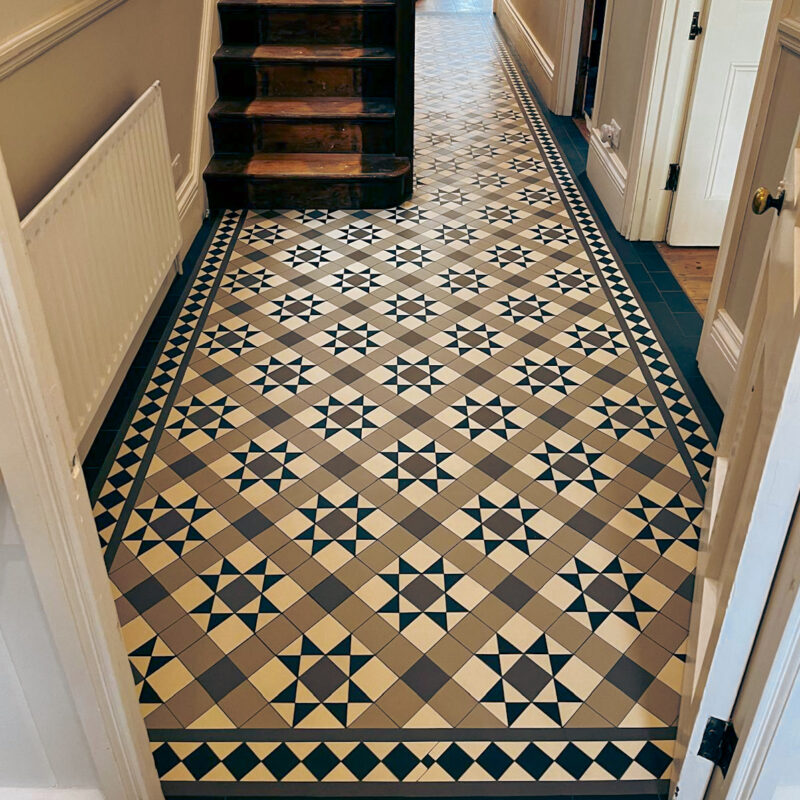 VICTORIAN HALLWAY FLOOR – Victorian Tiling London
